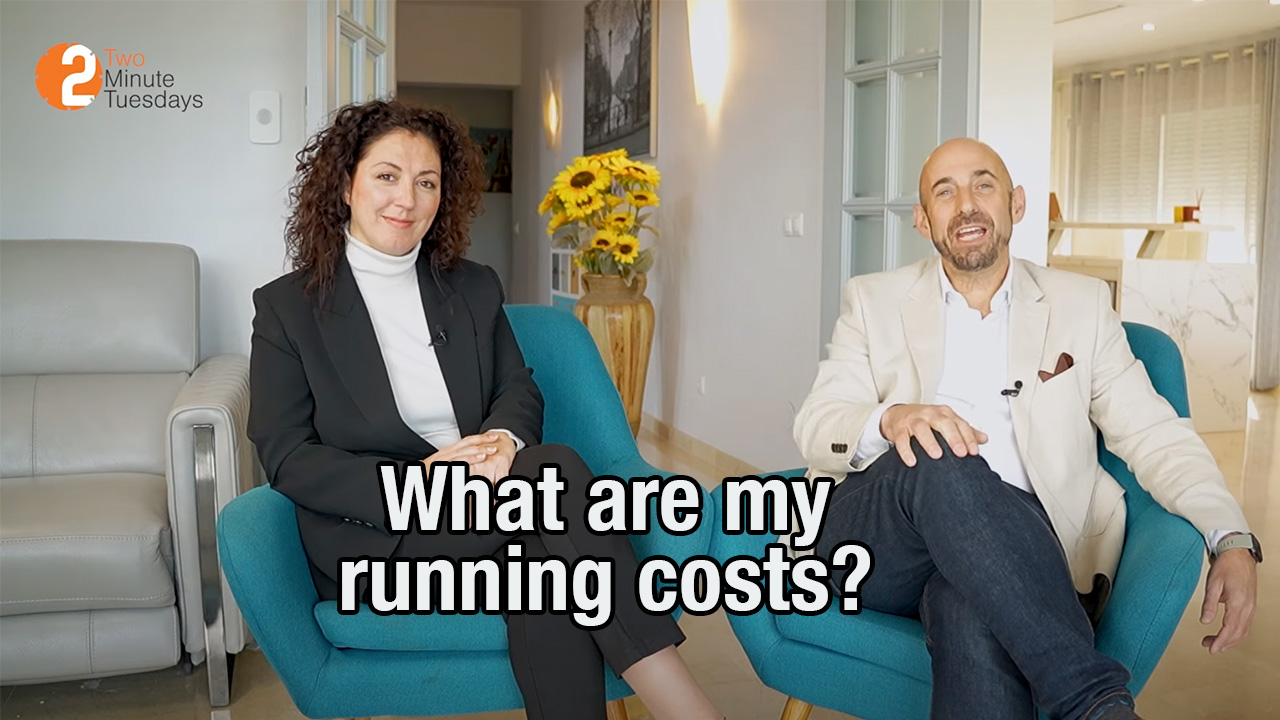 What are the running costs for my property in Mijas Costa? | 2 Minute Tuesdays Ep7