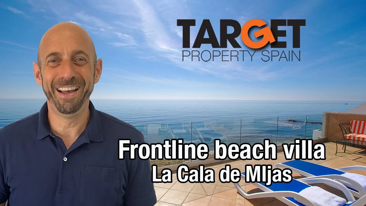 Spectacular Frontline Beach Villa in La Cala de Mijas | 5 Beds and Direct Access to the Beach