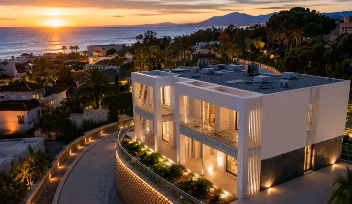 New build townhouses in Elviria Beach, Marbella
