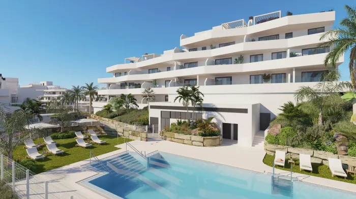 One80 Collection, elegant apartment complex with unique sea views in Estepona