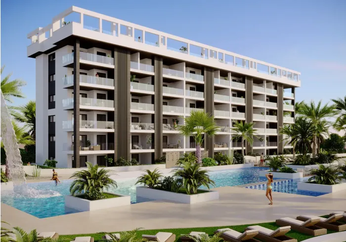Eden Beach, apartments with sea views near the beach in Torrevieja
