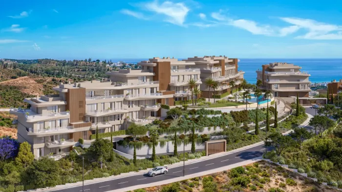 Luxury off-plan Apartments and  Town homes in La Cala de Mijas